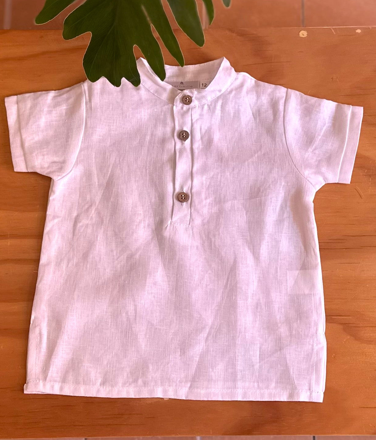 Camisa Cuello Mao