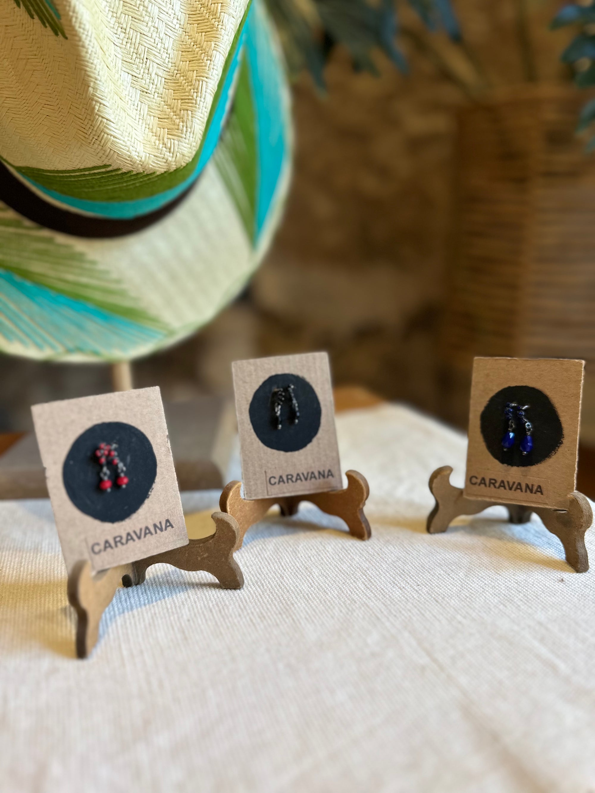 Aretes Caravana