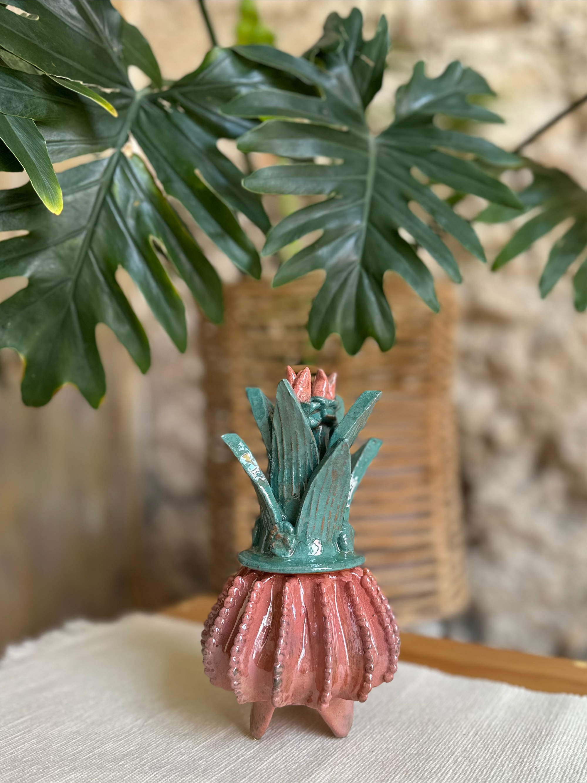 Piña De Barro | 17 CM