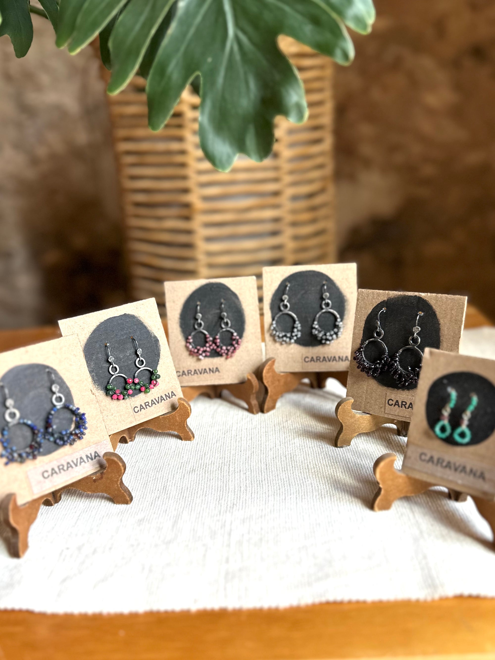 Aretes Caravana