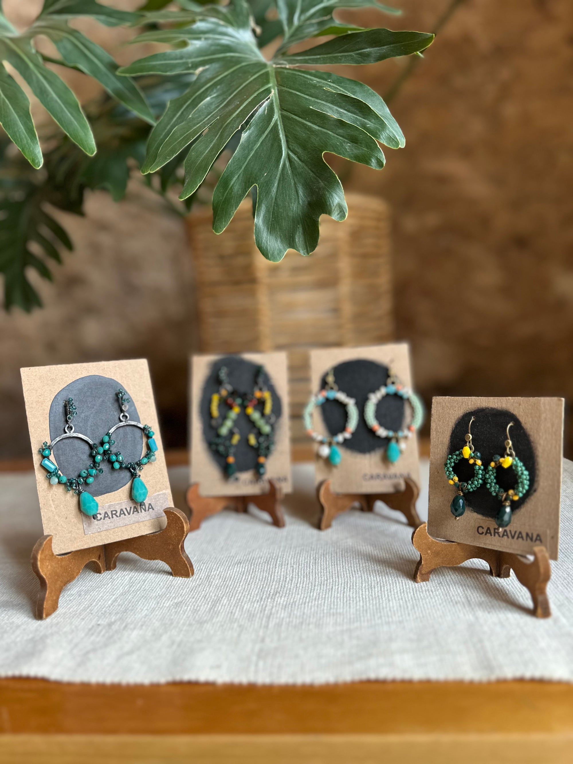 Aretes Caravana