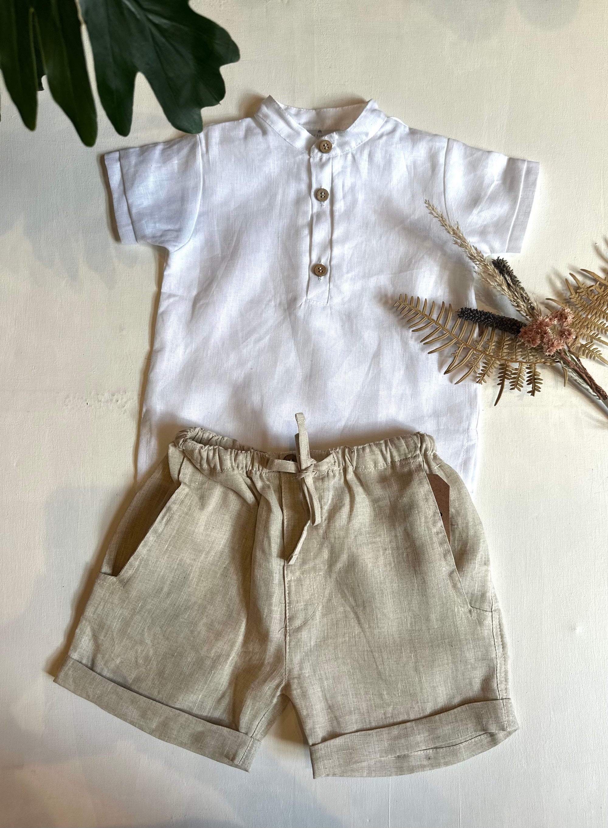 Camisa Cuello Mao