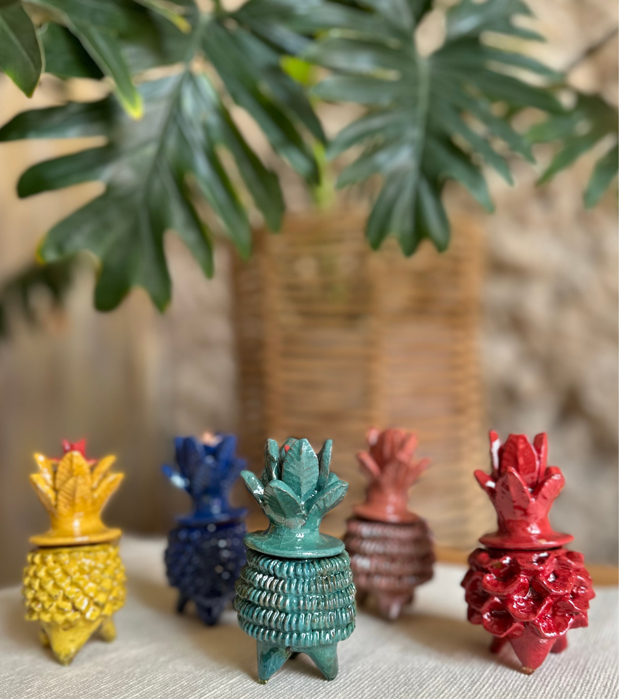 Piña De Barro | 10 CM