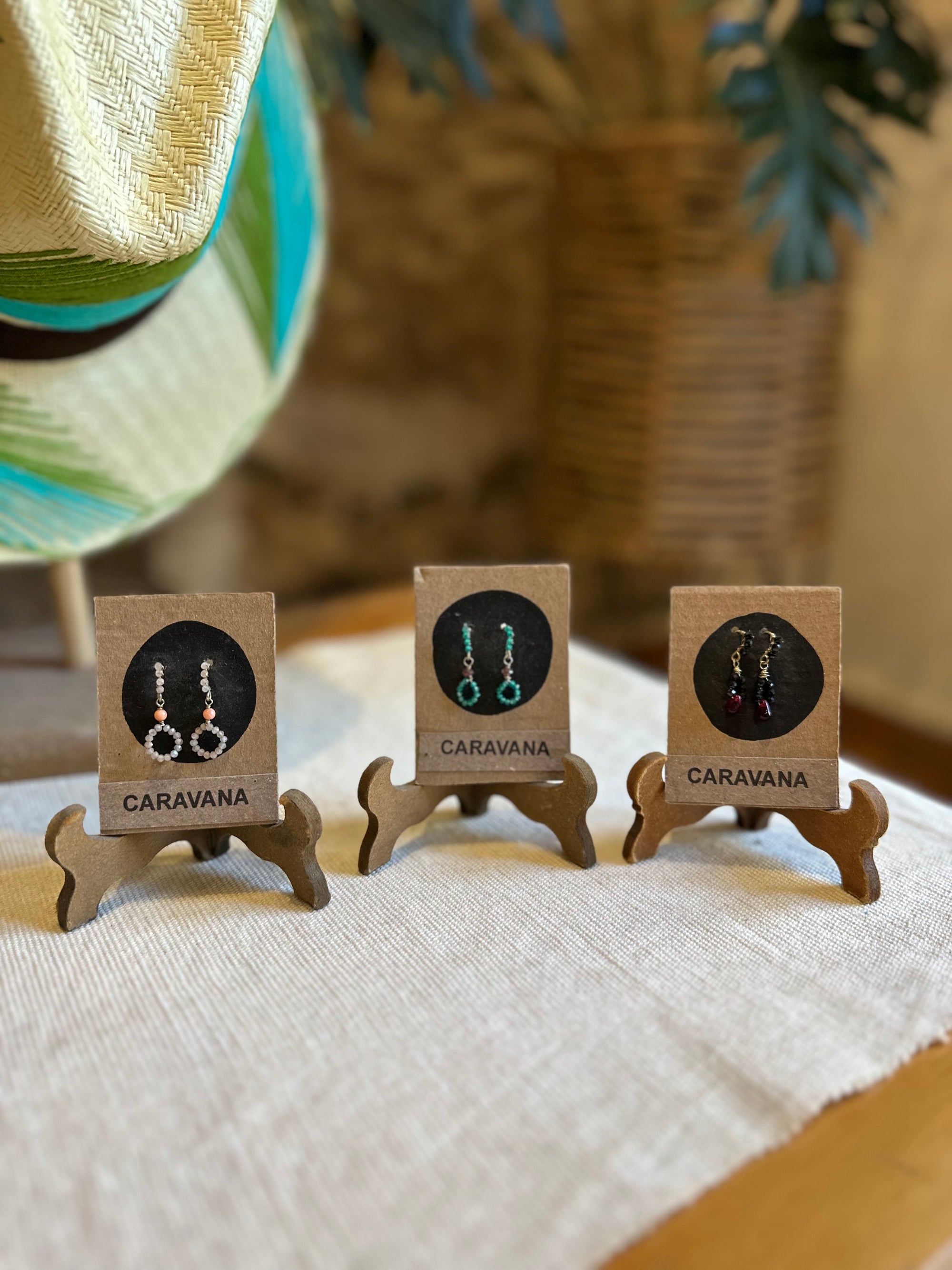 Aretes Caravana