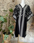 Huipil cuadritos maxi