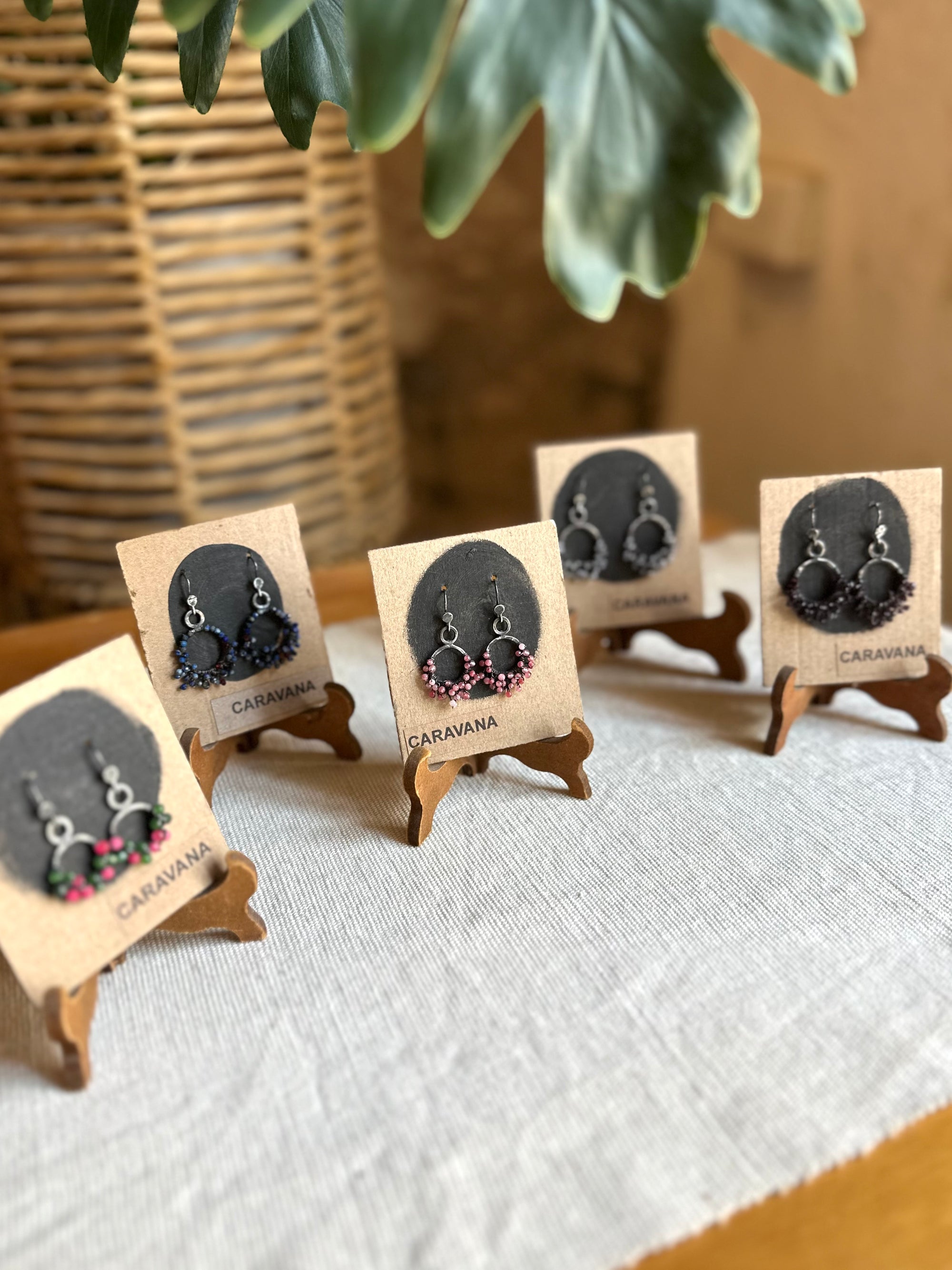 Aretes Caravana